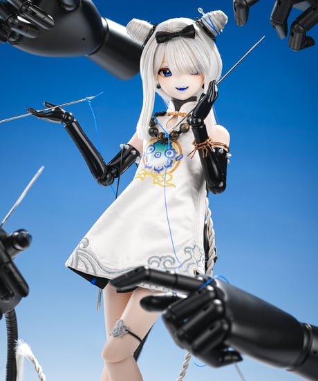 【1/4】新月同行✖TinyFox 【全聯堂－砕銀子】サイギンシ フルセット 1/4スケールMJDドール※2027年8月以後発送予定※送料無料※