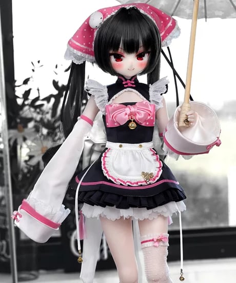 【新作予約・受注生産】Atelier Ririen アトリエ リリエン チャイナメイド 中華萌侍 1/4スケールMJDドール 衣装 PEKO体/MDD対応 ※2027年7月以降発送予定