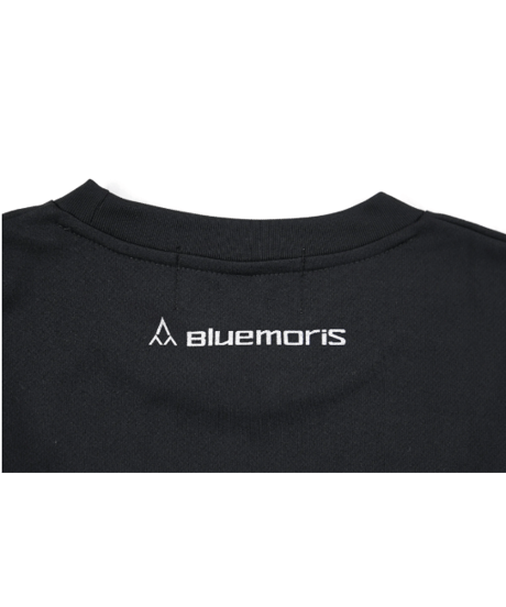 BLUEMORIS 半袖ドライTシャツ BK/SV