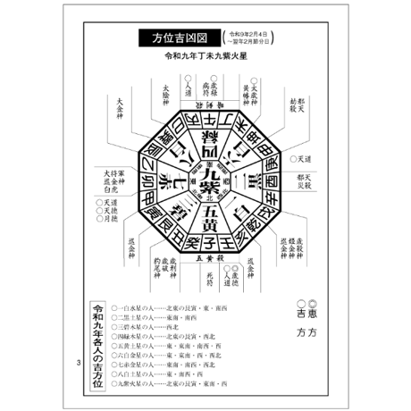 【お得なセット】A5判/5冊まとめ買い/九星相性缶バッチまたはマグネット1個特典付き♪令和9年版高島暦
