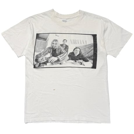 NIRVANA 1996 MEMBER PORTRAIT WHITE WILD OATS MEDIUM 3232