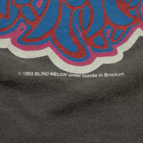 BLIND MELON 1993 GRAPHIC FADED BLACK BROCKUM XL 0261