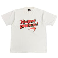 Newport ORANGE TEXT pleasure! FRUIT OF THE LOOM LARGE 2323