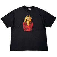 MADONNA DROWNED WORLD TOUR 2001 RED JACKET HANES XL BLACK 1052
