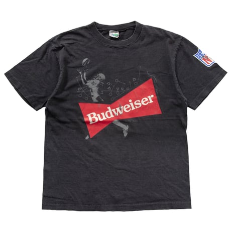 Budweiser RIBBON LOGO NFL #92 BLACK XL 3494