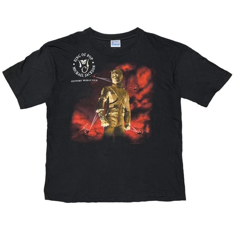 MICHAEL JACKSON 	1996 HISTORY WORLD TOUR BLACK LARGE 1706