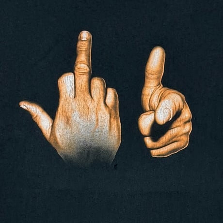 OLD & VINTAGE FUCK YOU HAND SIGN DELTA LARGE 7572