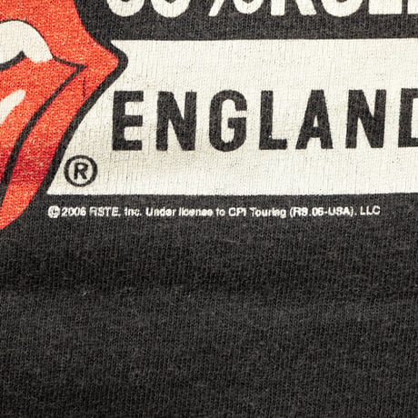 THE ROLLING STONES CIRCLE TONGUE 2006 WITH STAND TENNESSEE RIVER LARGE 1632