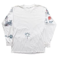 DENNIS RODMAN TATTOO LS WHITE LARGE 1630
