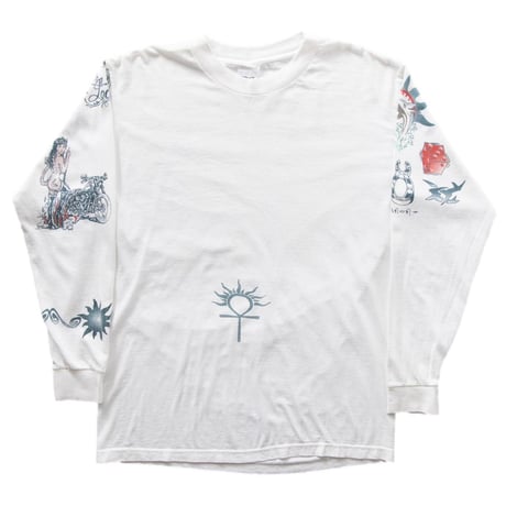 DENNIS RODMAN TATTOO LS WHITE LARGE 1630
