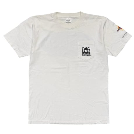INDEPENDENCE DAY MOVIE PROMO POCKET TEE WHITE MURINA LARGE 2251