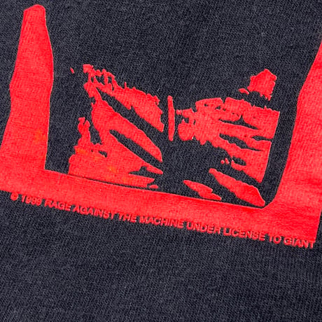 RAGE AGAINST THE MACHINE MEMBER SQUARE BLACK FITS XL 1841