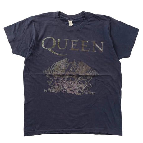 QUEEN 1991 EMBLEM LOGO NAVY FOTL XL 0497