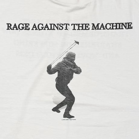 RAGE AGAINST THE MACHINE A MASS OF TEARS WHITE OPTIMA XL 1721