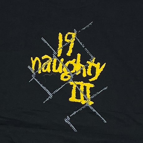 NAUGHTY BY NATURE 1993 MEMBER DOUBLE SIDE HANES XL 7783