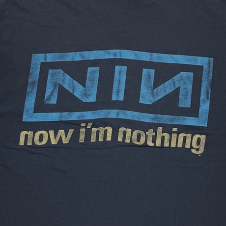 NINE INCH NAILS NOW I'M NOTHING BLACK ALL SPORT XL 8760