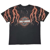 HARLEY DAVIDSON THUNDER & LIGHTNING ORANGE OVP KANSAS XL 9525