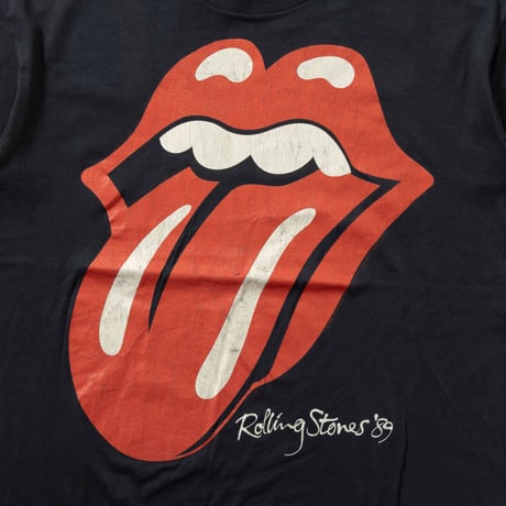 THE ROLLING STONES BIG LIP&TONGUE WORLD TOUR 1989 FITS XL 0351