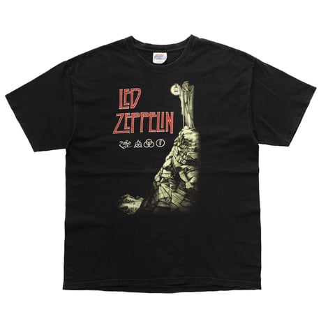 LED ZEPPELIN HERMIT Y2K HANES LARGE 1942