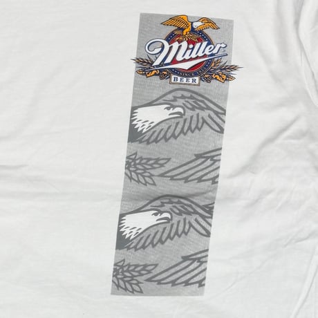 OLD&VINTAGE MILLER BEER EMBLEM WHITE CHAMP XL 2588