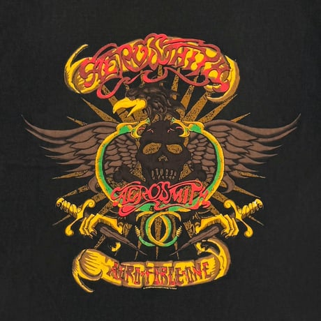 AEROSMITH NINE LIVES AERO FORCE ONE 1993 GIANT BY ANVIL XL 8716