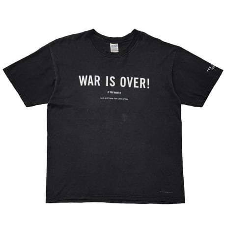 JOHN LENNON & YOKO WAR IS OVER IF YOU WANT IT GILDAN LARGE 4164