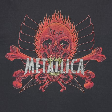 METALLICA PUSHEAD YING YANG REBEL SKULL FITS XL 5755