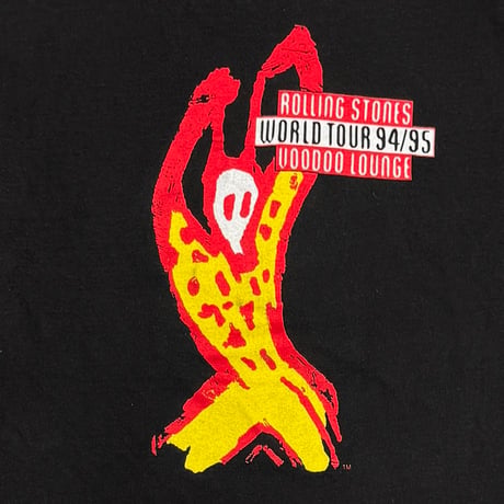 THE ROLLING STONES BIG TONGUE VOODOO LOUNGE TOUR 94/95 BLACK BROCKUM XL 4354
