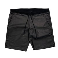 greatLAnd ORIGINAL AXL LEATHER SHORTS BLACK