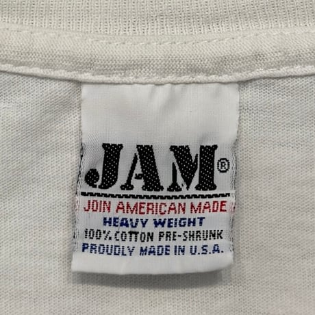 TITANIC MOVIE PROMO JAM'S TAG FITS XL WHITE 3395