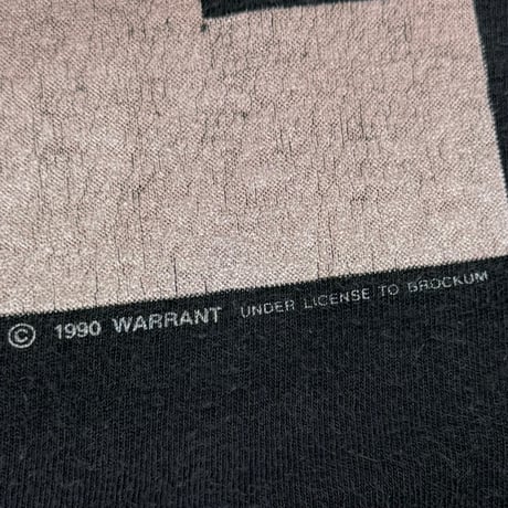 WARRANT CHERRY PIE WORLD TOUR 1991 BLACK BROCKUM XL 8992
