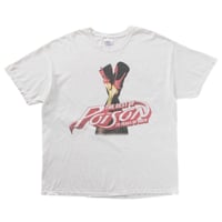POISON THE BEST OF POISON 20 YEARS OF ROCK WHITE HANES XL 1098