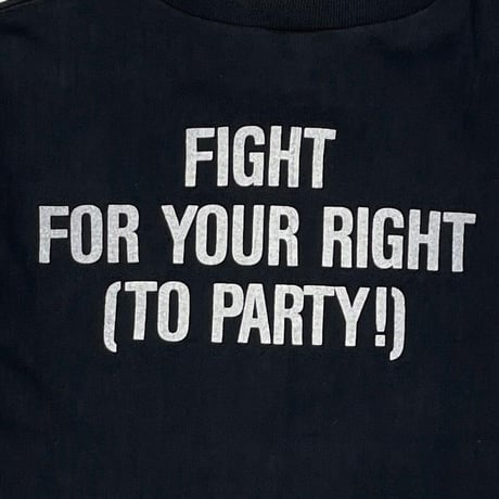 BEASTIE BOYS 1987 FIGHT FOR YOUR RIGHT FITS LARGE 2394