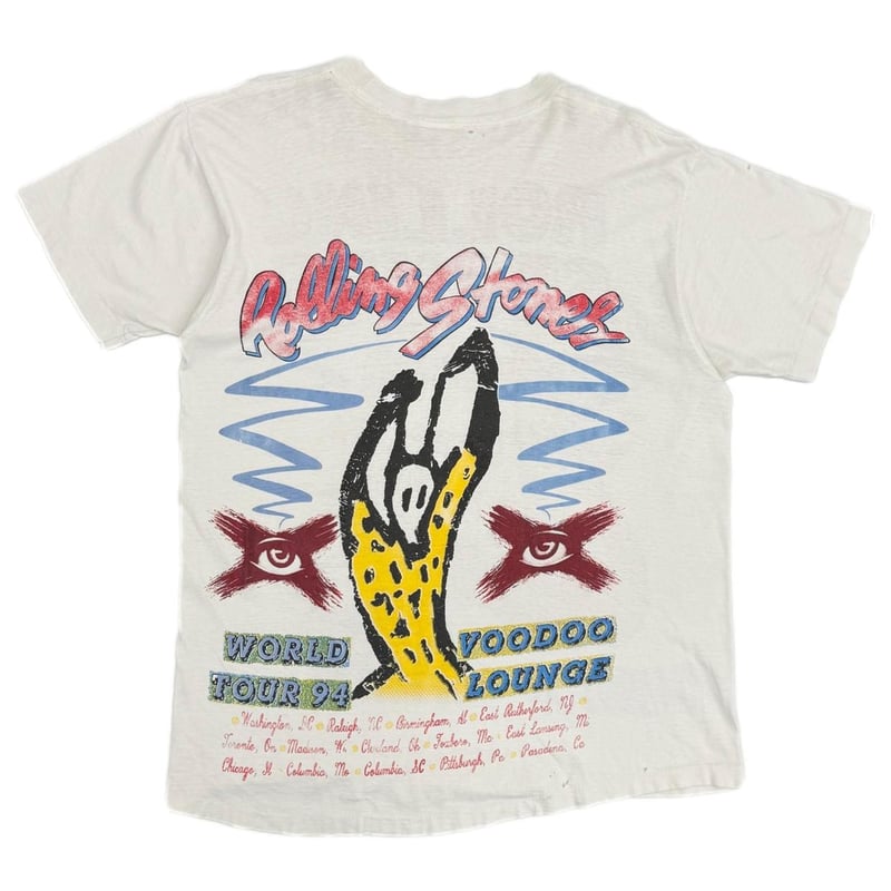 Rolling Stones Tシャツ Voodoo Lounge 94 バンド THE ROLLING STONES WORLD TOUR 94 VOODOO LOUNGE
