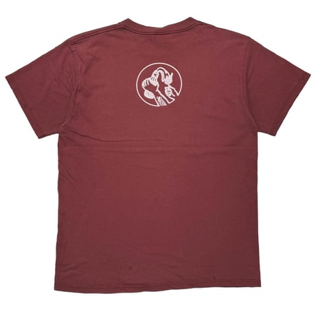 RAGE AGAINST THE MACHINE MOLOTOV FRONT TEXT LOGO BURGANDY TULTEX LARGE 1735