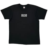 NINE INCH NAILS BOX LOGO FRUIT OF THE LOOM LARGE 9173