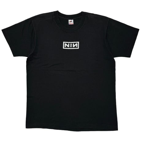 NINE INCH NAILS BOX LOGO FRUIT OF THE LOOM LARGE 9173