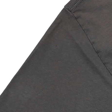 NIRVANA TEXT LOGO WITH SMILE CHARCOAL M&O LARGE 8439