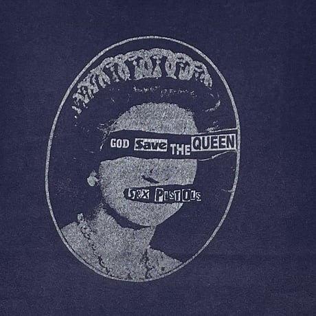 SEX PISTOLS GOD SAVE THE QUEEN NAVY POLYGRAM LARGE 4329