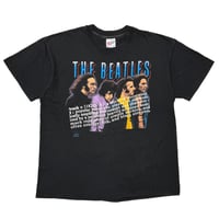 THE BEATLES DOUBLE SIDE MEMBER PRINT HANES XL 1685