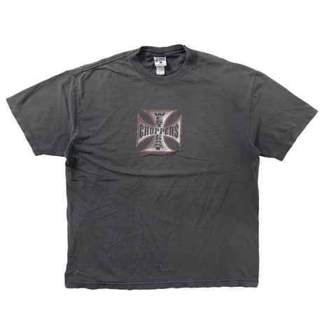 WEST COAST CHOPPERS CHROME LOGO LONG BEACH CA SS XL 9523