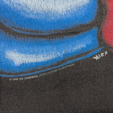 THE OFFSPRING 1995 BLUE FACE BROCKUM XL 1017
