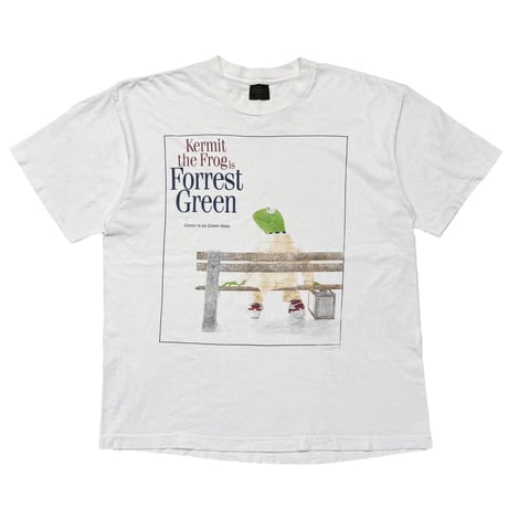 KERMIT THE FROG IS FORREST GREEN FOREST GUMP PARODY CHANGES XL 0481