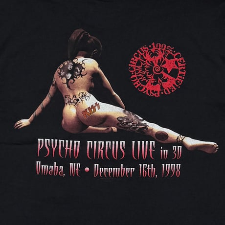 KISS PSYCHO CIRCUS LIVE IN 3D HIP ROYAL AVALON XL 8144