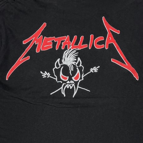 METALLICA Y2K AND JUSTICE FOR ALL RED TEXT EURO FITS LARGE 3654