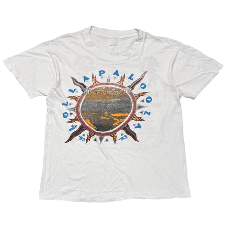 LOLLAPALOOZA 93' FESTIVAL ALICE IN CHAINS WHITE FITS XL 2873