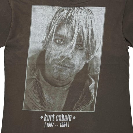 NIRVANA KURT COBAIN MEMORIAL SQUARE FACE BLACK FITS LARGE 7459