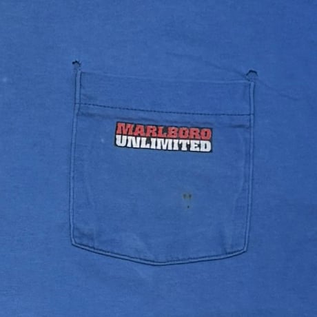 Marlboro COYOTE POCKET TEE BLUE XL 0795
