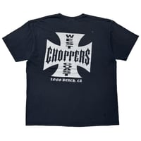WEST COAST CHOPPERS IRON CROSS LONG BEACH LA SS BLACK XXL 2571
