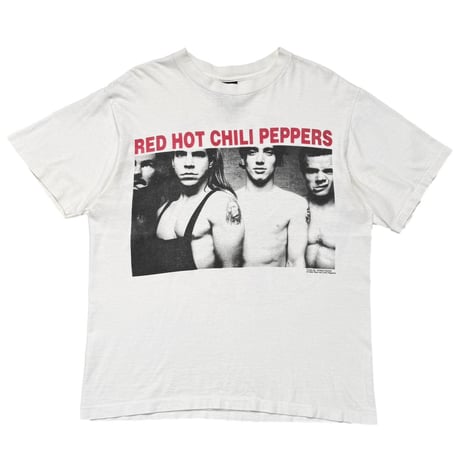 RED HOT CHILI PEPPERS WILLIAM HANES MEMBER PORTRAIT WHITE GIANT BY TEEJAYS LARGE 3598